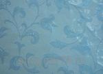 фото Шторы для ванной 180*180 "Сев. сияние" цветочный EVA T-029-BLUE А36465